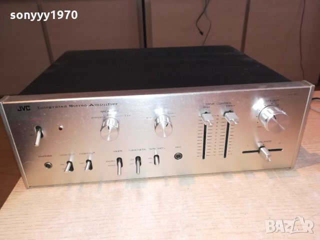 jvc-amplifier-ретро колекционерска машина-внос швеицария, снимка 8 - Ресийвъри, усилватели, смесителни пултове - 21996088