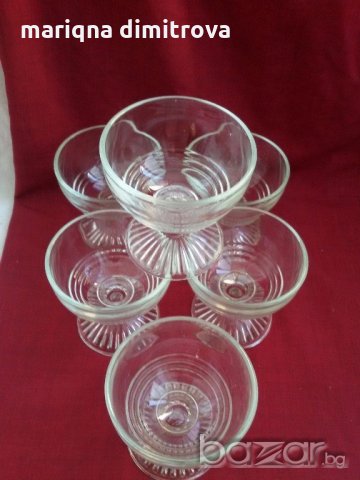 купи чаши  за сладолед   мелба ядки и др , снимка 3 - Антикварни и старинни предмети - 19013581