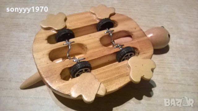 костенурка-дърво и механизъм-17х11х4см, снимка 7 - Колекции - 24220775