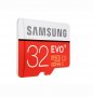 Карта памет на SAMSUNG 32G SDHC 80MB / s 95MB / s Клас EVO + MicroSD Клас 10 микро сд, снимка 2