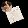 Танцуваща балерина силиконов молд форма декор украса торта фондан, снимка 1