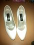 дамски обувки бели , снимка 1 - Дамски обувки на ток - 19070008