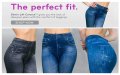 Стягащ клин имитиращ дънки Slim'n Lift Caresse Jeans , снимка 2