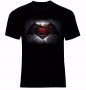 Батман vs Супермен Batman vs Superman Dawn of Justice Logo Тениска Мъжка/Дамска S до 2XL, снимка 1 - Тениски - 14034689