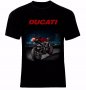  Ducati Motorrad Biker Rocker Tattoo Тениска Мъжка/Дамска S до 2XL, снимка 1