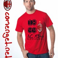 Само за фенове! Уникална Мъжка тениска на Милан / Milan. Бъди различен, поръчай модел с твоя снимка!, снимка 1 - Тениски - 11555355