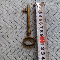 Стар метален ключ #2, снимка 5 - Антикварни и старинни предмети - 23544451