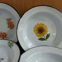 емайлирани чинии , снимка 6 - Антикварни и старинни предмети - 25058415