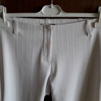Дамски бял панталон еластичен, снимка 3 - Панталони - 21724855