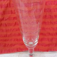Стъклени чаши гравирани , снимка 11 - Антикварни и старинни предмети - 22999919