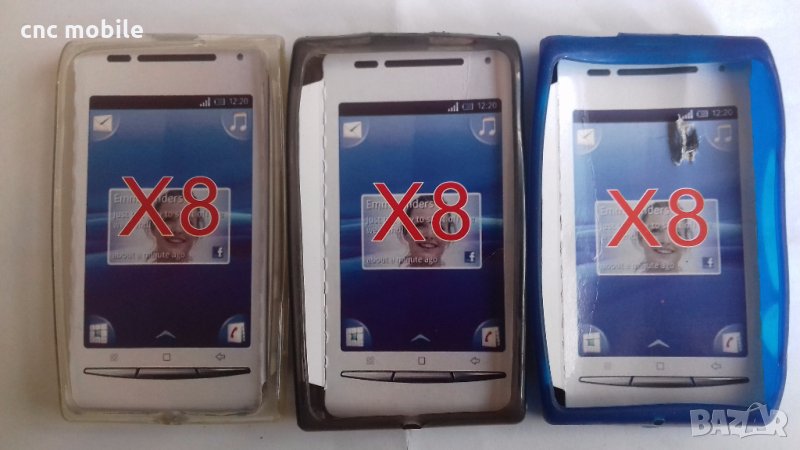 Sony Xperia X8 - Sony X8 силиконов гръб - case, снимка 1