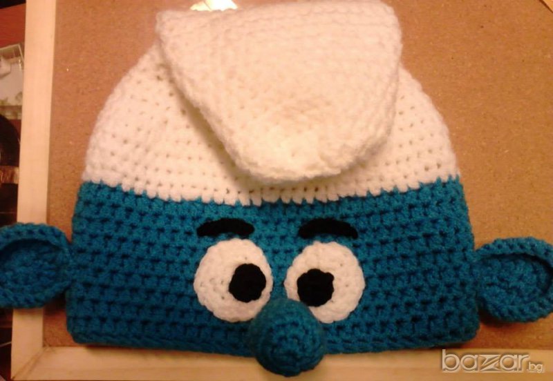 Шапка смърф, снимка 1