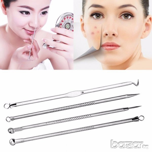 Комплекти инструменти за лице от-акне,камедони,чер.точки,ушна кал и др, снимка 1