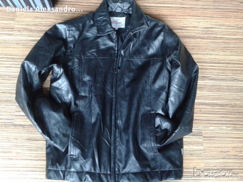 s.Oliver-ново кожено яке, снимка 1