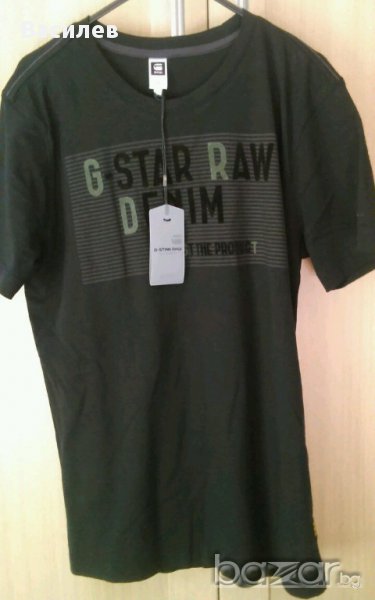 G-Star Raw оригинална мъжка тениска S внос Англия, снимка 1