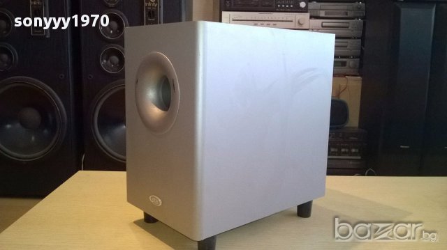 Eltax powered subwoofer-31/30/20см-активен буфер-внос швеицария