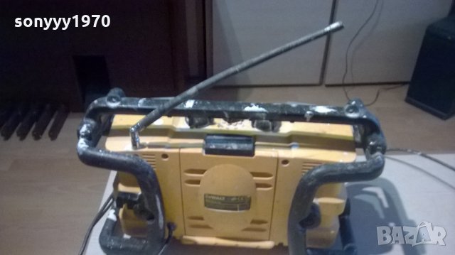 dewalt-made in germany-строително радио-внос англия, снимка 12 - Ресийвъри, усилватели, смесителни пултове - 23429379
