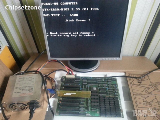 Fukai 8 bit Turbo board, снимка 2 - Дънни платки - 24193635