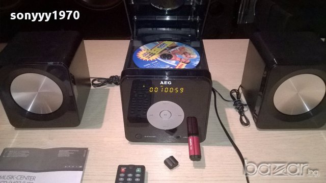 Aeg mc4463-usb/cd/tuner/aux/ampl+2 колони-внос швеицария, снимка 11 - Ресийвъри, усилватели, смесителни пултове - 13278039