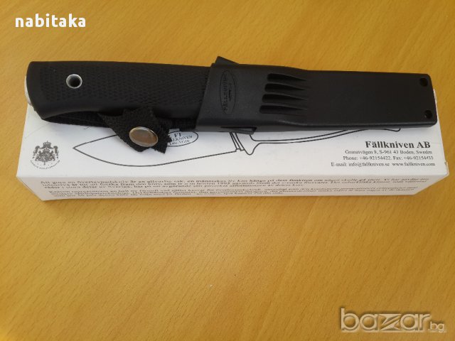 Нож за оцеляване Fallkniven F1 SURVIVАL, снимка 6 - Ножове - 10809525