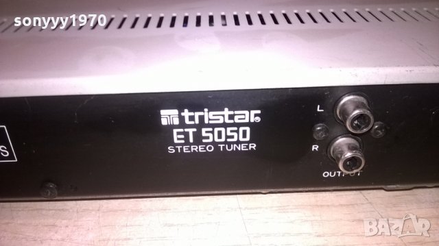 tristar et 5050 stereo tuner-внос швеицария, снимка 15 - Ресийвъри, усилватели, смесителни пултове - 24514502