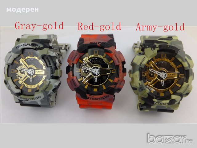 Продавам G SHOCK ga100 черно червен реплика, снимка 6 - Мъжки - 20231109