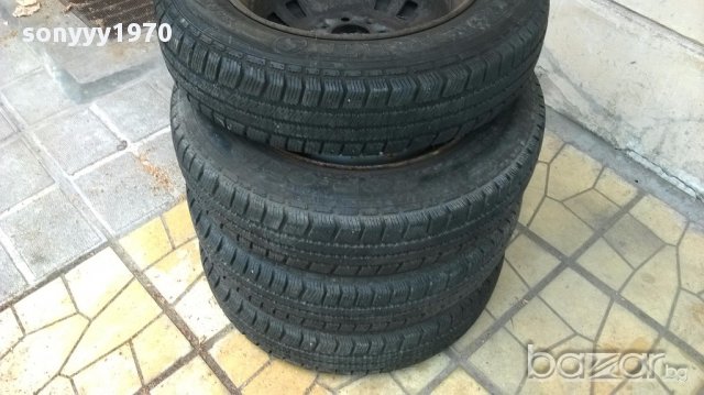 Semperit-4 гуми с 4 джанти-внос швеицария, снимка 3 - Гуми и джанти - 15067833