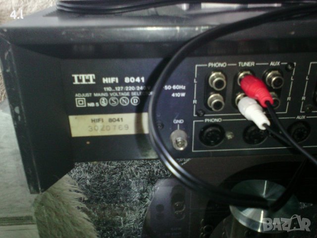 iтт хаифи 8041.усилвател, снимка 2 - Ресийвъри, усилватели, смесителни пултове - 24706135