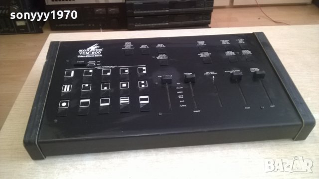 monacor vem-500 mixer-audio/video-внос швеицария, снимка 6 - Ресийвъри, усилватели, смесителни пултове - 24440745