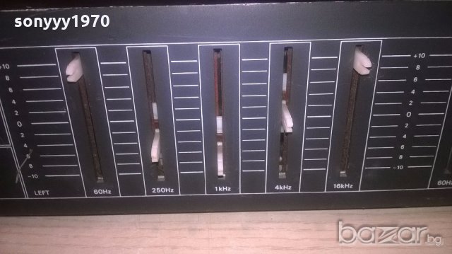 macwatts fs-c40 stereo equalizer-внос швеицария, снимка 8 - Ресийвъри, усилватели, смесителни пултове - 19857749