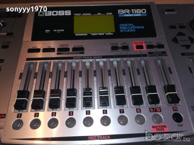 boss br-1180 hard disk-digital recording studio-внос англия, снимка 6 - Ресийвъри, усилватели, смесителни пултове - 20829785