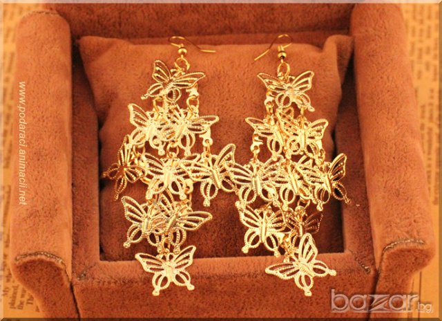 ОБЕЦИ – АЖУРЕНИ ПЕПЕРУДИ, снимка 2 - Обеци - 7561959