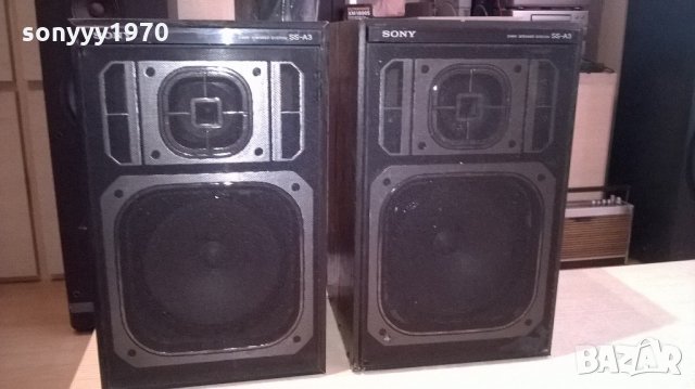 sony ss-a3 2x40w/6ohm-2бр тонколони-внос англия