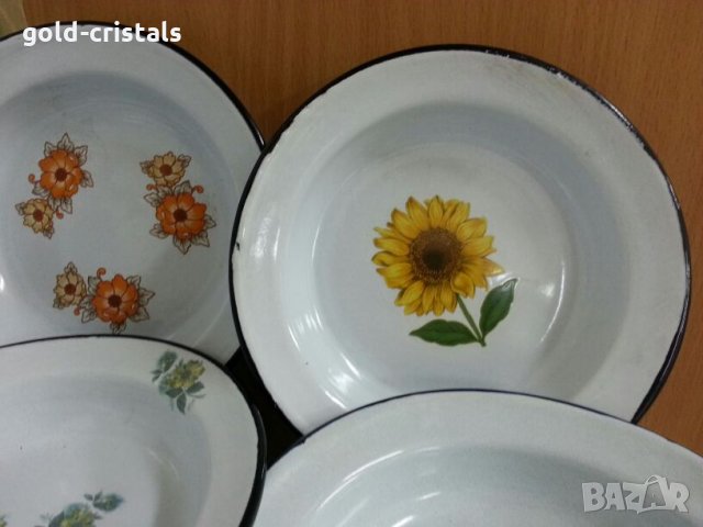 емайлирани чинии , снимка 6 - Антикварни и старинни предмети - 25058415