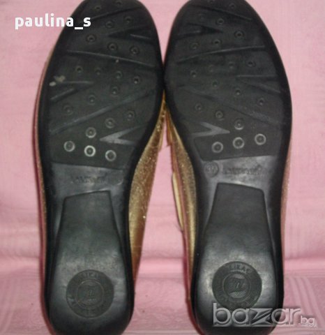 Сребърни ортопедични обувки / мокасини ”Lalikaer” shoes / малък номер , снимка 8 - Дамски ежедневни обувки - 14906902