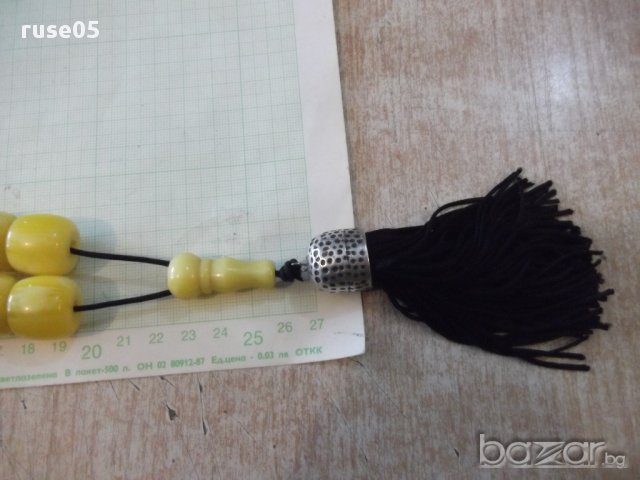 Броеница от балтийски кехлибар - 123,8 гр., снимка 3 - Други ценни предмети - 17044141