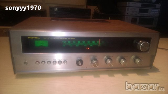 rotel rx-400a-stereo receiver-внос швеицария, снимка 10 - Аудиосистеми - 9859145