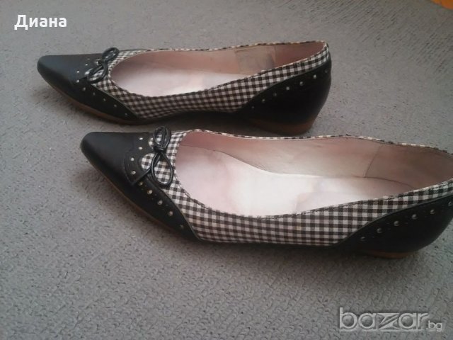 Дамски обувки от естествена кожа, номер 37, снимка 2 - Дамски ежедневни обувки - 19215214