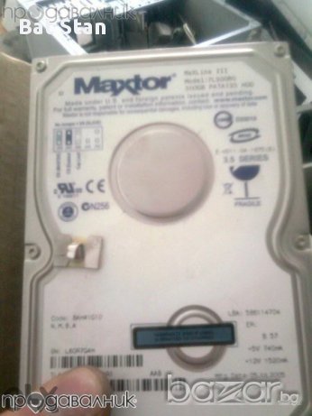 Твърд диск 300 Г HDD Maxtor-Maxline-III-7L300R0-300GB-7200RPM-16MB-CA, снимка 3 - Твърди дискове - 11037736