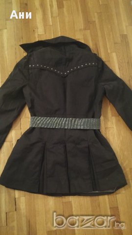  Тренч MISS SIXTY с капси, снимка 4 - Палта, манта - 12156679
