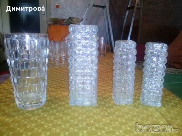 Стъклени, порцеланови, керамични, кристални вази, кристални шишета, захарници, снимка 5 - Други - 18587753