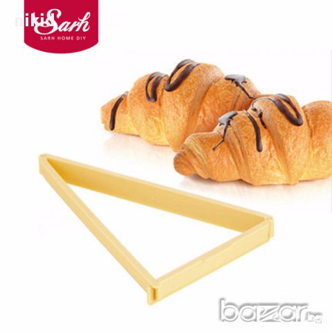 уред форма инструмент резец за направа на триъгълник за кроасан тесто , снимка 2 - Форми - 16042356