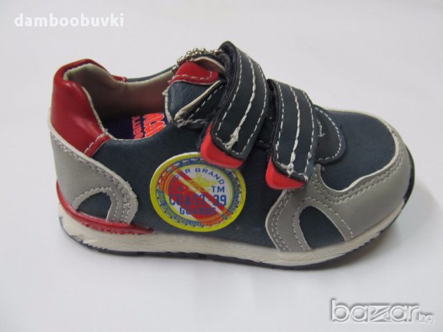 №21 до №25 Спортни обувки синьо/сиво, снимка 2 - Детски маратонки - 17657402