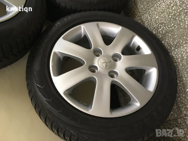 4 бр Алуминиеви джанти ( от Мицубиши) 16 цола, снимка 3 - Гуми и джанти - 22770634