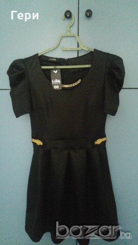 Черна рокля на Лилия, снимка 1 - Рокли - 18305885