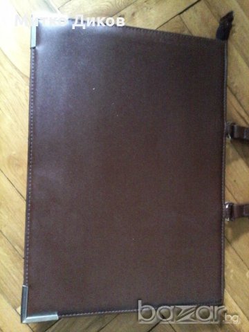 Мъжка кожена чанта-спорт тото, снимка 5 - Чанти - 19449023