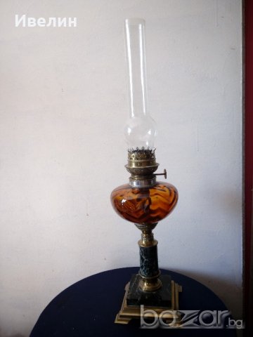 стара газова /газена/ лампа, снимка 6 - Антикварни и старинни предмети - 21373416