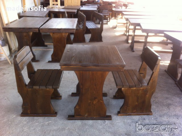 Дървени маси и столове, снимка 10 - Маси - 16659210