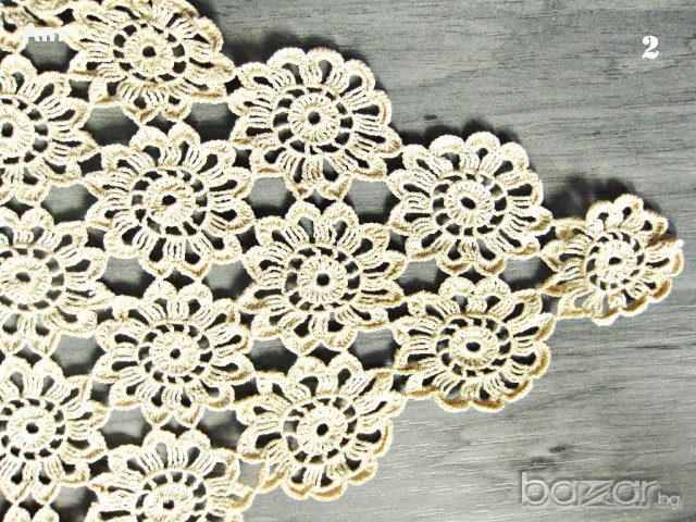 Фини плетени карета на една кука , снимка 6 - Декорация за дома - 15784614