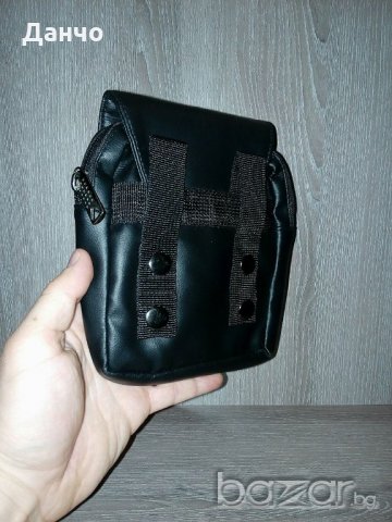Тактическа кожена чантичка за колан-Нова от мостра!, снимка 5 - Чанти - 21337619